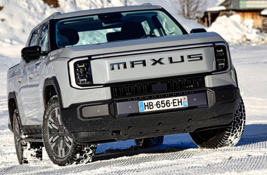 El MAXUS eTERRON9 llega a Europa: El pick-up eléctrico más potente y versátil