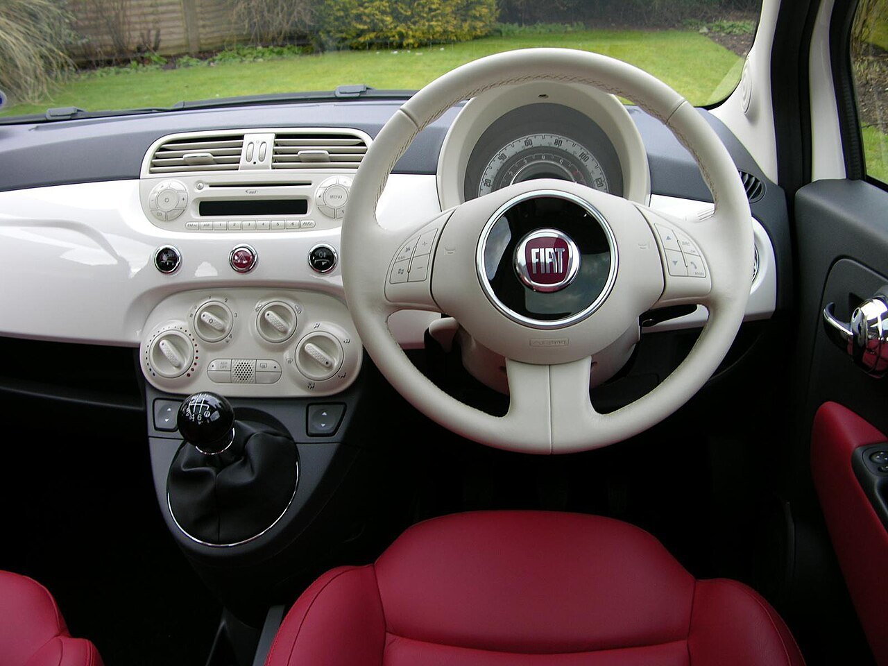 Fiat 500 1.4 Lounge detalle frontal