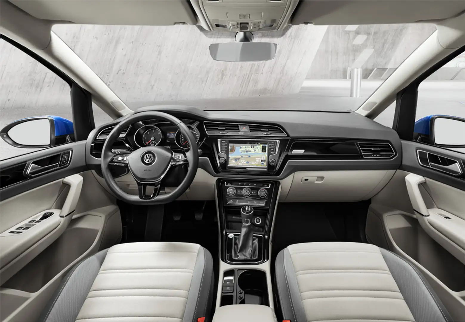 Interior del Volkswagen Touran 5T