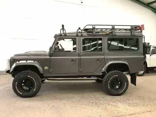 Motor diésel del Land Rover Defender