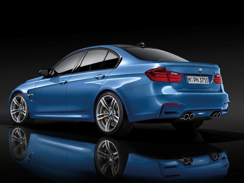 BMW Serie 3 F30 vista trasera