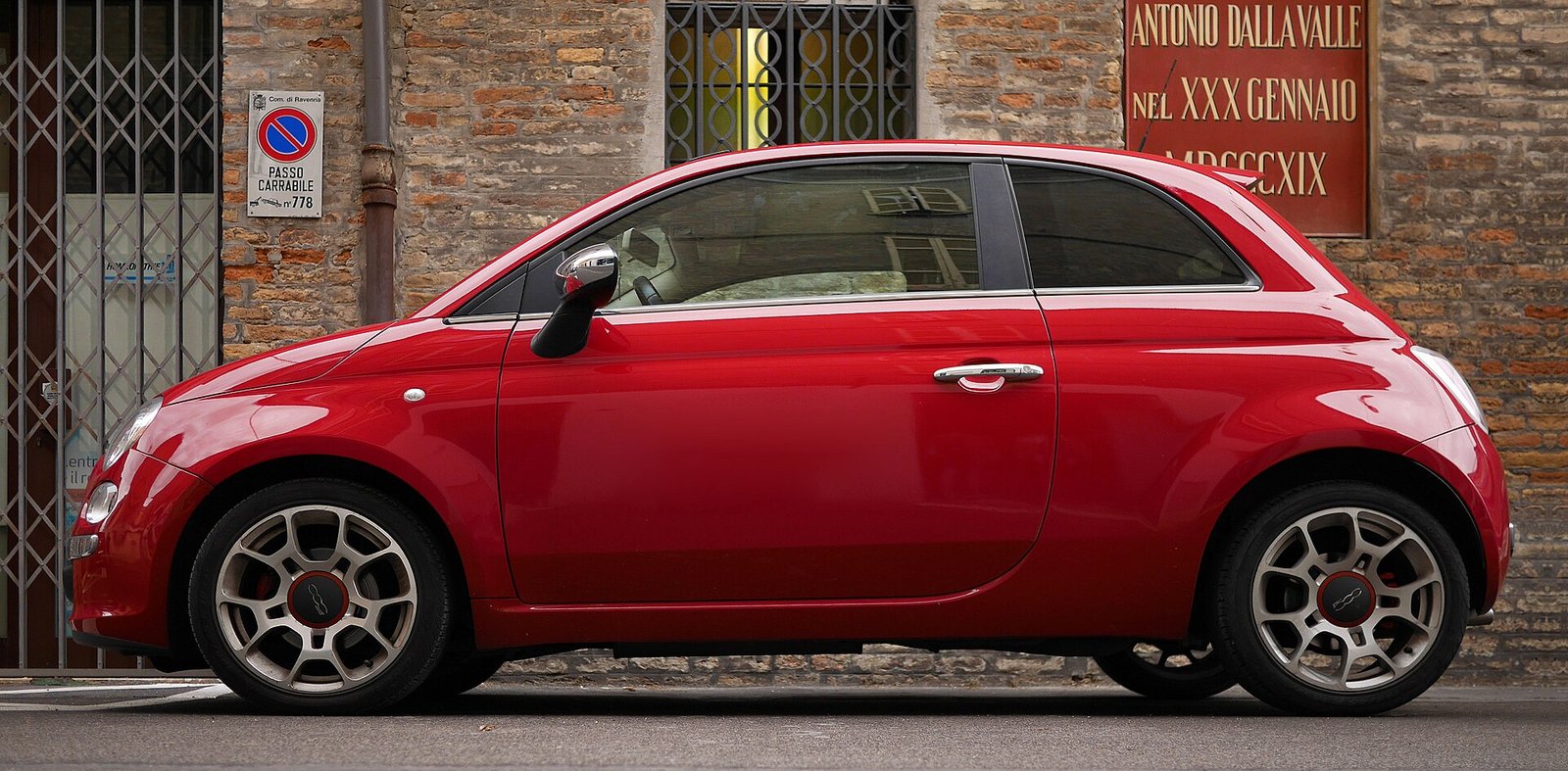 Fiat 500 en Emilia-Romagna, Italia