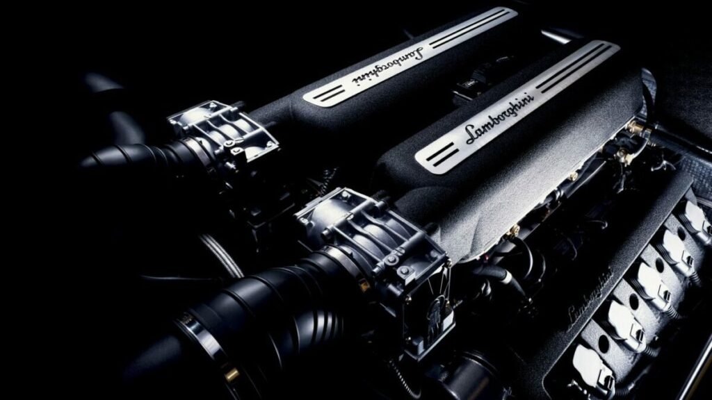 Motor V10 del Lamborghini Gallardo