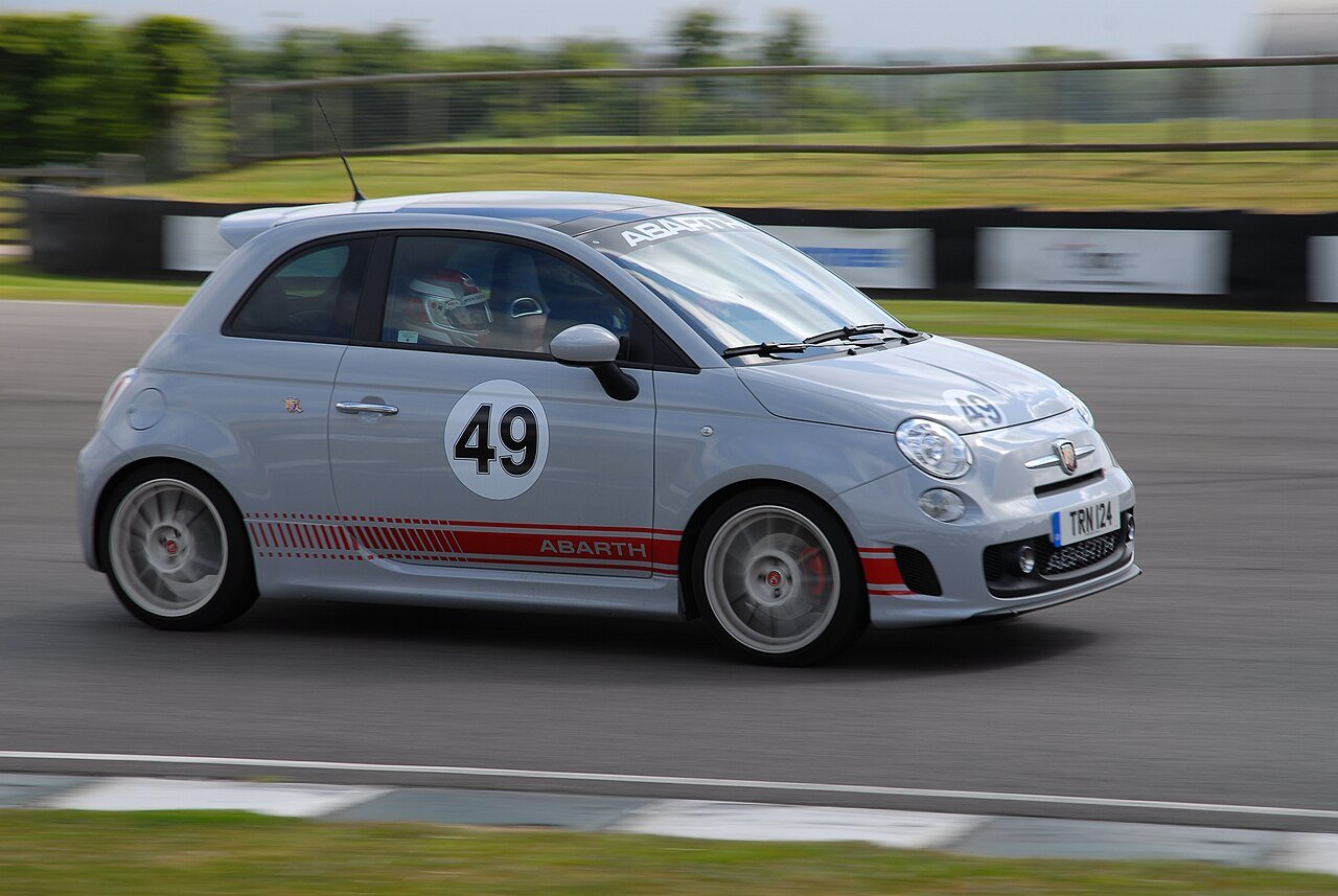Abarth 500 en jornada de circuito