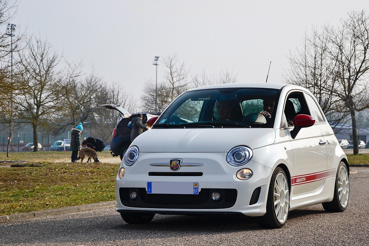 Abarth 500 blanco