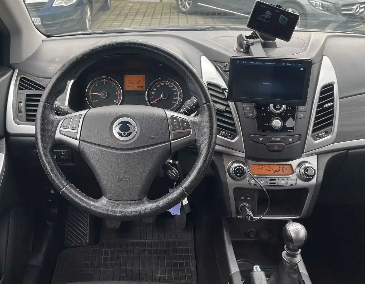 Interior del SsangYong Korando III