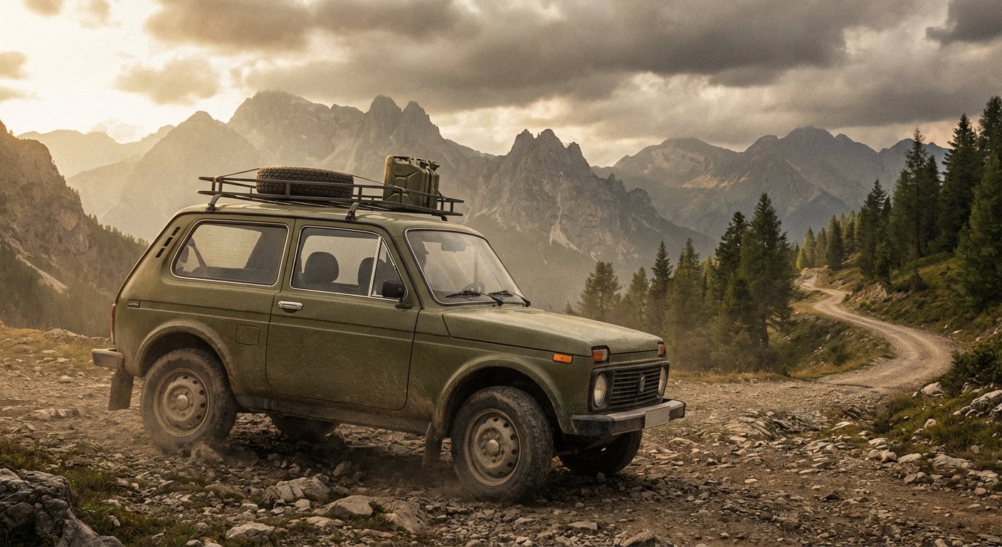 Lada Niva en terreno off-road