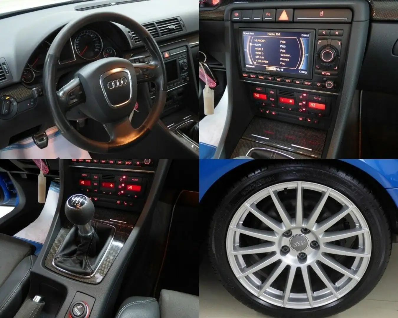 Carrocerías del Audi A4 B7 berlina Avant y Cabriolet